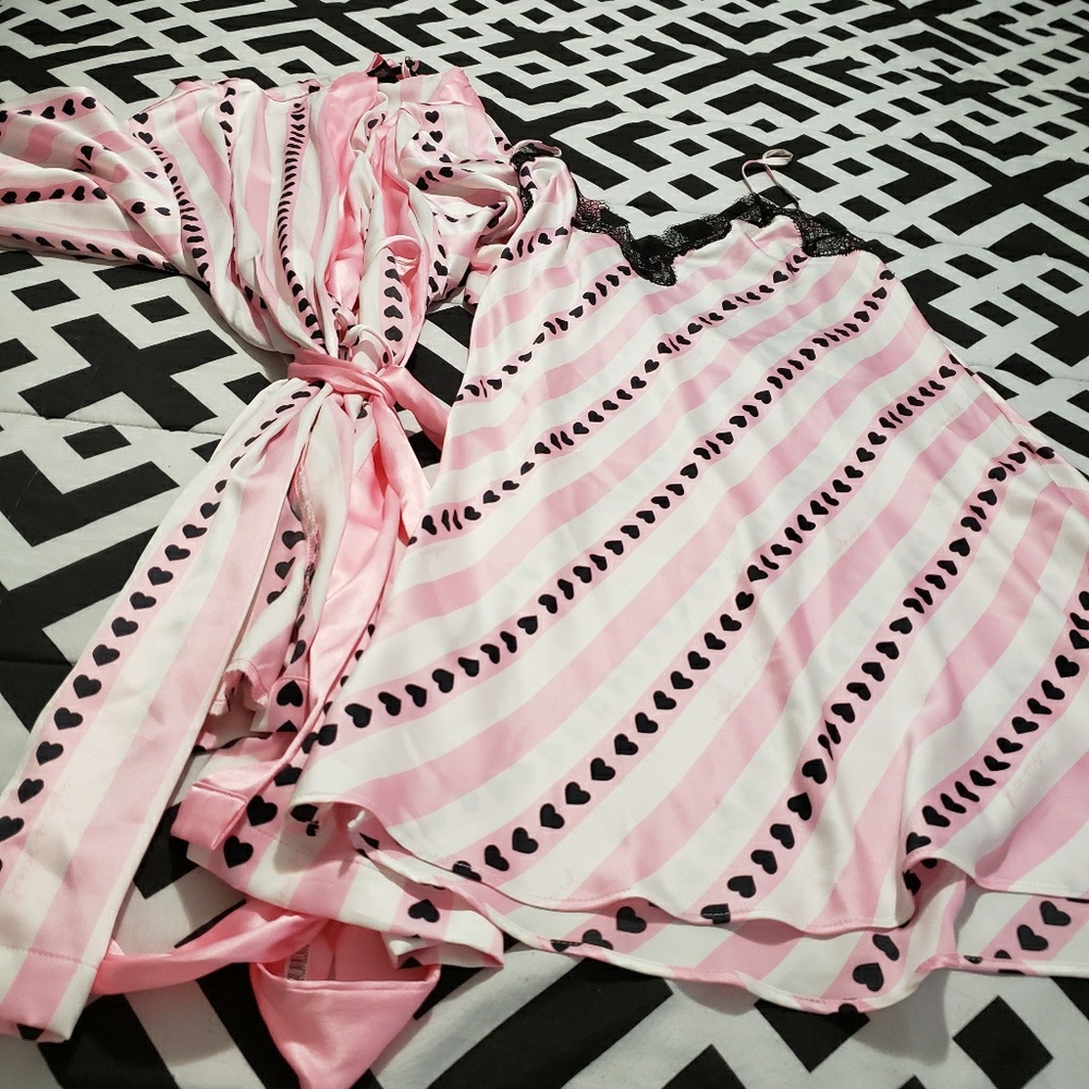 Victoria Secret robe and nightgown